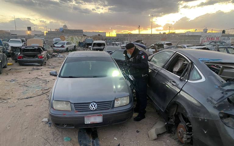 Detectan yonkeros “deshuesaderos” irregulares de autos