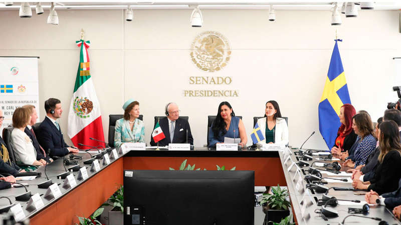 Reyes de Suecia desean suerte a México en “las elecciones más grandes de su historia”