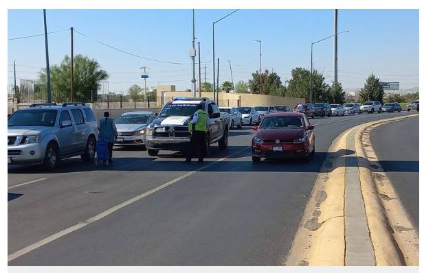 Tiempo de espera en cruces internacionales