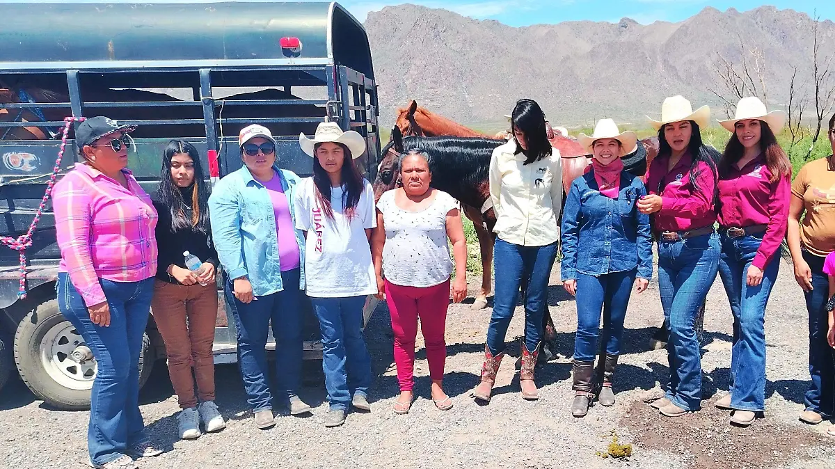 Fuerza, tradición y apoyo: así es la participación de las mujeres en la Cabalgata Villista