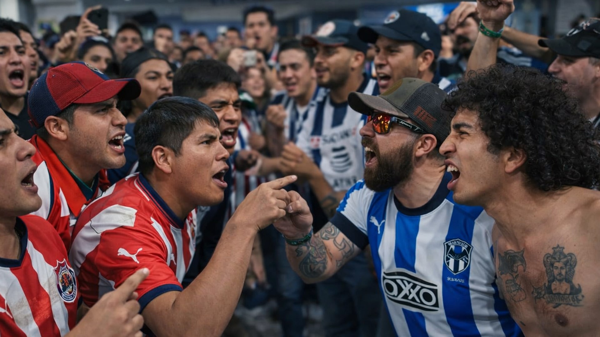 Caos en el fútbol: Brutal agresión entre aficionados tras el clásico en el Mundial de Clubes